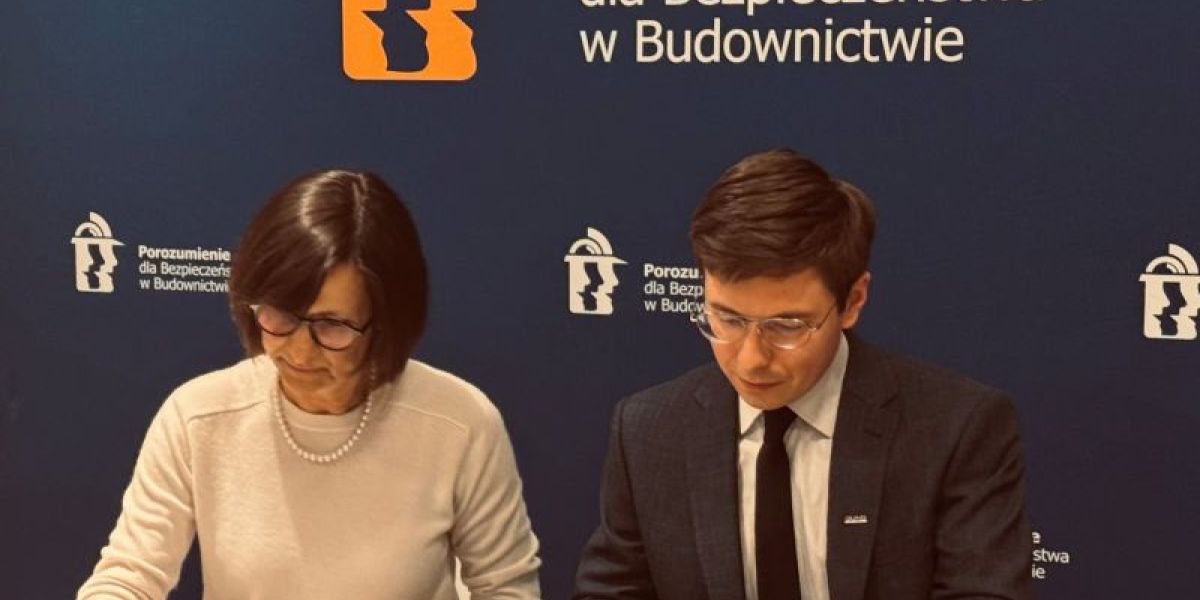 Główny Urząd Nadzoru Budowlanego dołącza do Porozumienia dla Bezpieczeństwa w Budownictwie